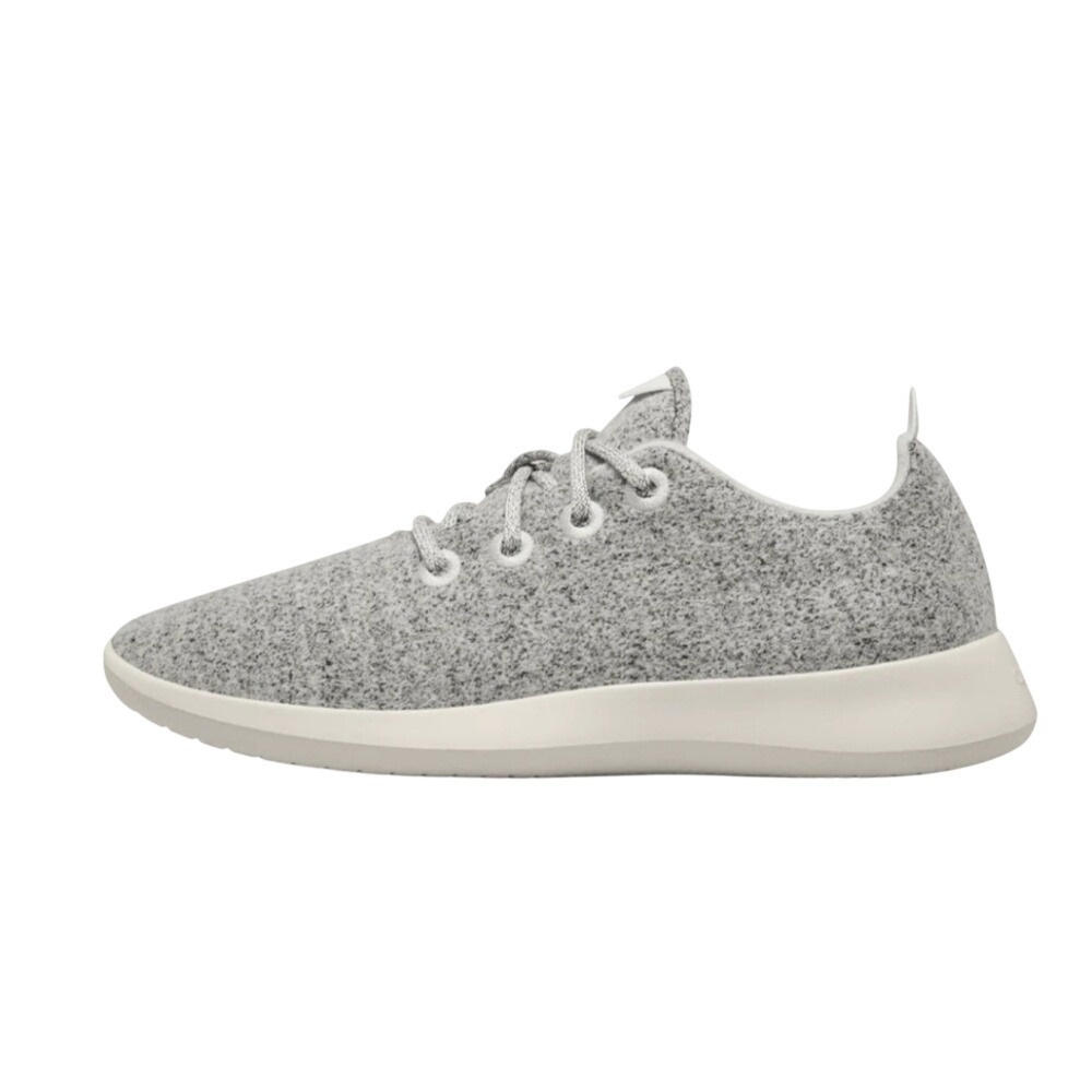 Allbirds Wool Runner Womens 7 Grey Marl Merino Wool Sustainable Sneakers